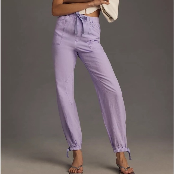 NWT Pilcro Relaxed Ankle-Tie Pants - Picture 1 of 4